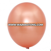 18 Inch 2018 New Arrival Rose Gold Latex Balloon For Birthday Party Decoration